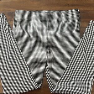 Black and White Checkered Pants